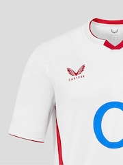 Castore White England Home Replica Rugby Shirt - Image 4 of 13