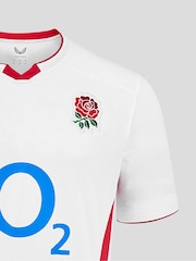 Castore White England Home Replica Rugby Shirt - Image 5 of 13