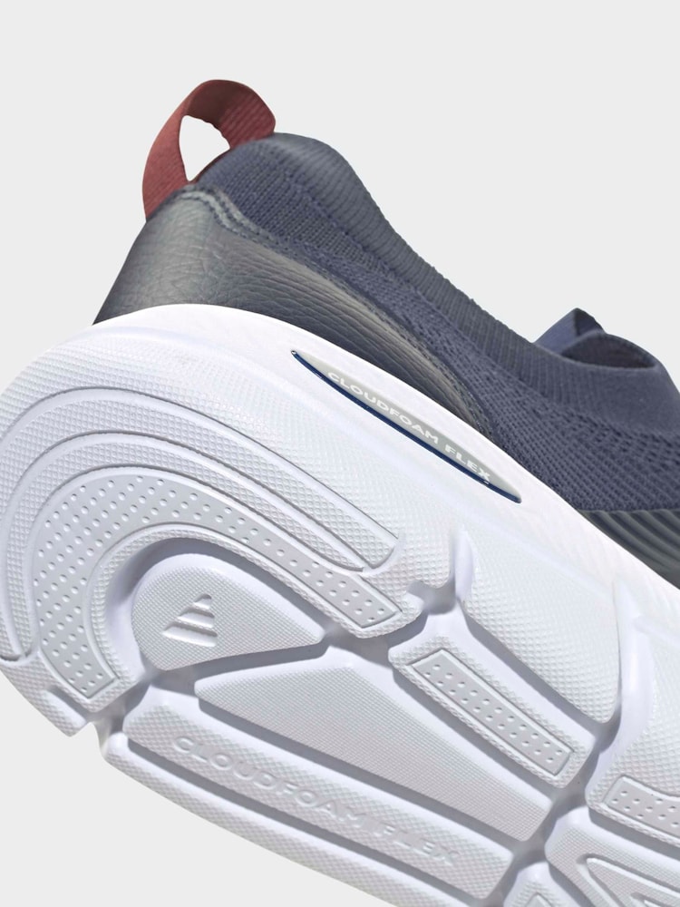 adidas Blue Cloudfoam Flex Laces Shoes - Image 10 of 10