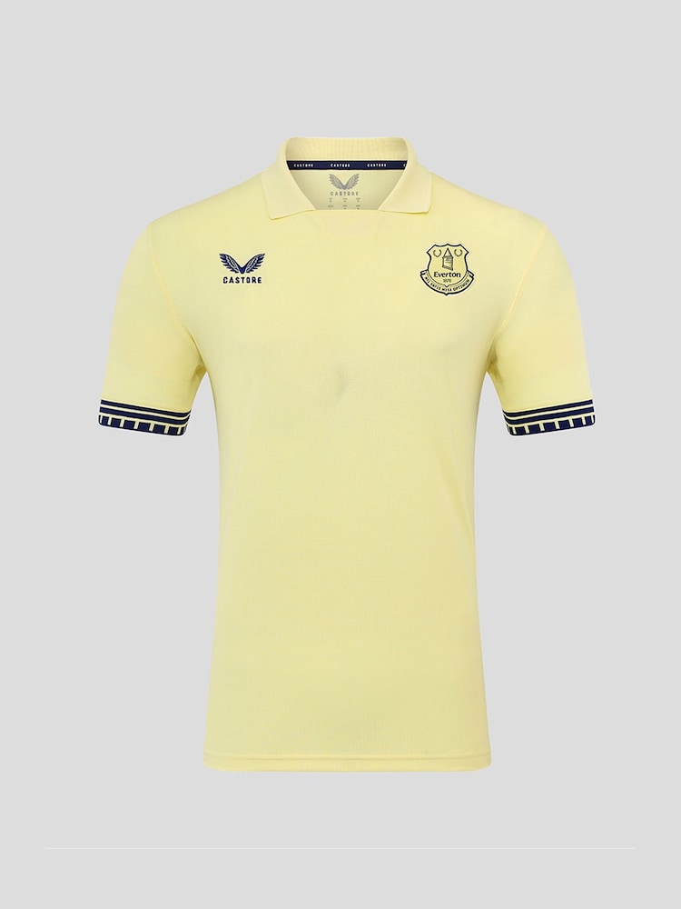 Castore Yellow Everton FC Away Short Sleeve Shirt - Image 1 of 5