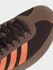 adidas Brown/Orange VL Court Trainers - Image 10 of 10