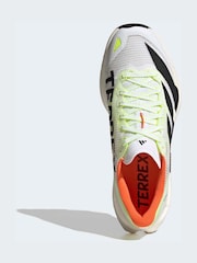 adidas White Terrex Agravic Tt Trail Running Shoes - Image 5 of 8