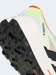 adidas White Terrex Agravic Tt Trail Running Shoes - Image 8 of 8