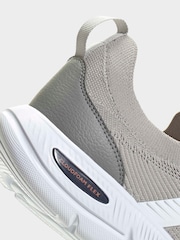 adidas Grey Cloudfoam Flex Laces Shoes - Image 10 of 10