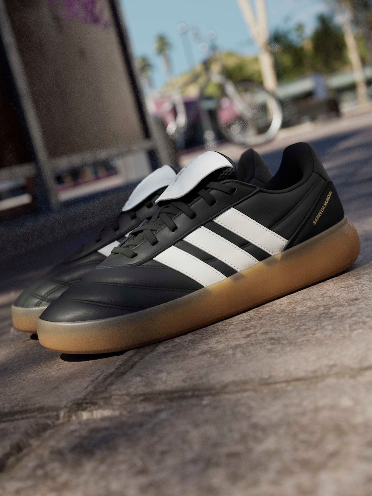 Buy adidas Black Barreda Mundial Trainers from Next USA display picture 2