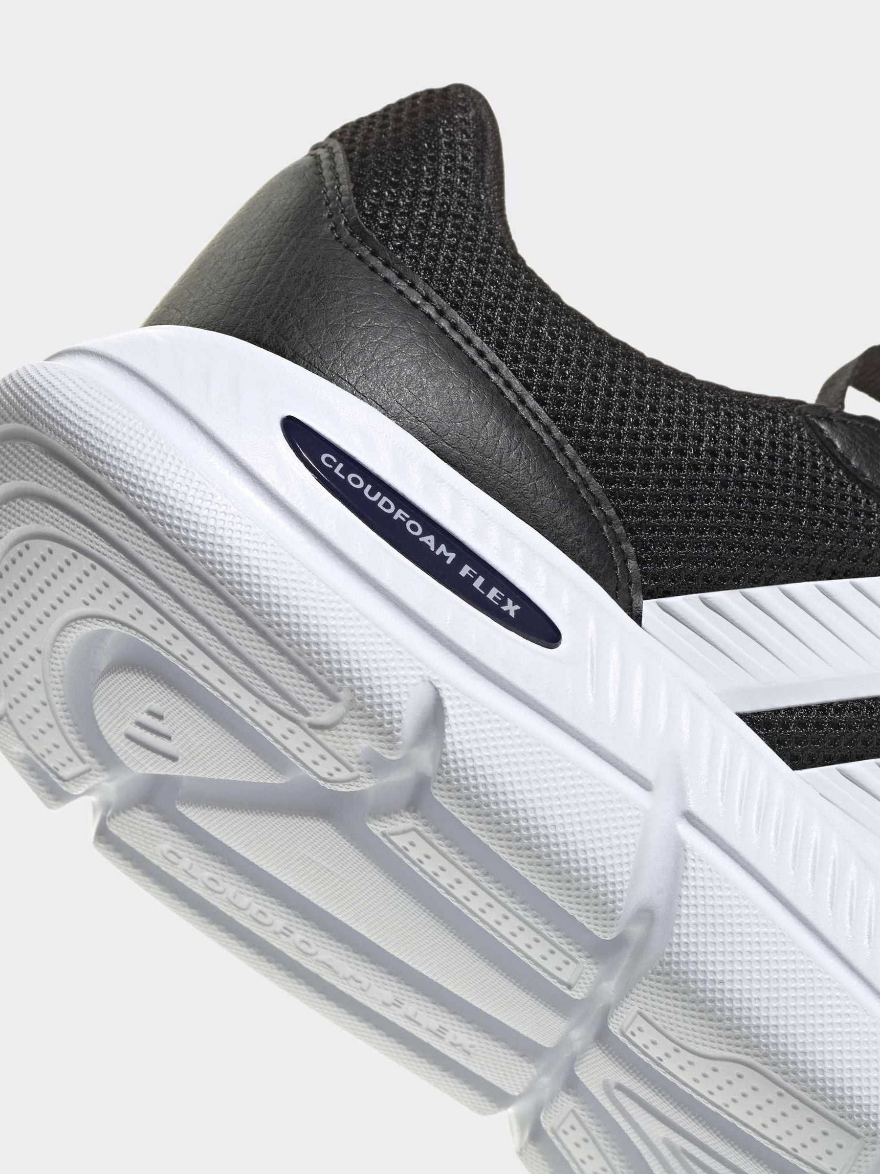 Buy Чорний/білий - adidas Cloudfoam Flex Laces Trainers з сайту