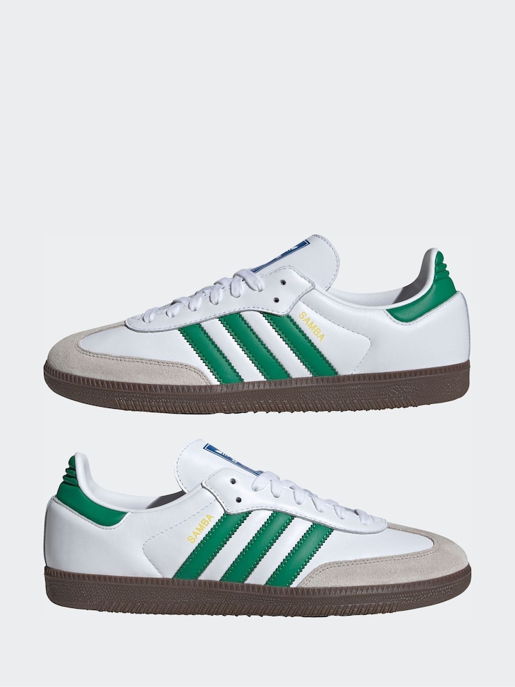 Kaufen Sie Wei-grn - adidas Originals Samba OG Sneaker bei Next  Deutschland