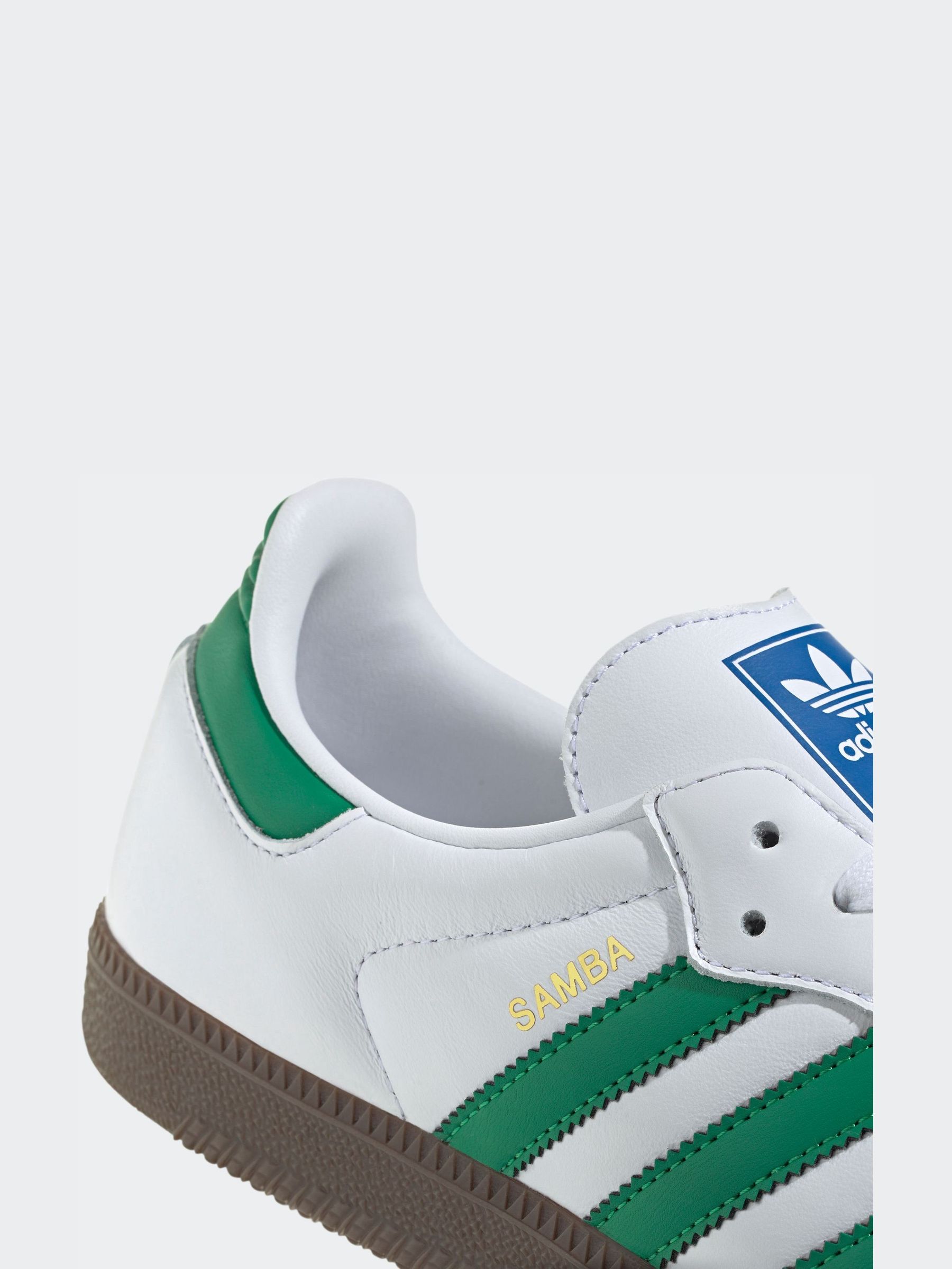 Cumpără Alb/Verde - Pantofi sport adidas Originals Samba OG from