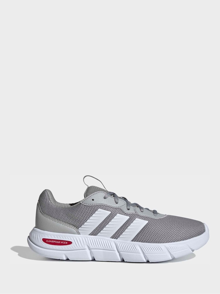 Adidas Grey Cloudfoam Running Shoes Men main image 3