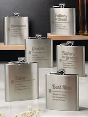 PMC Personalised Father Of The Bride Hip Flask - Image 3 of 3
