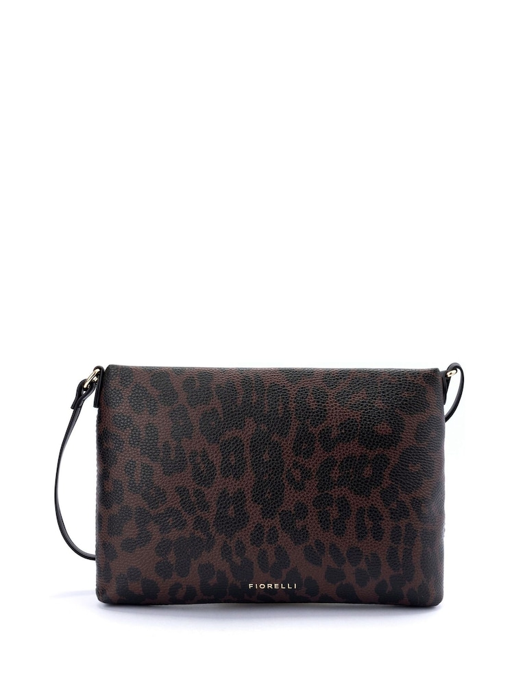 Fiorelli Animal Print Hannah Pocket Cross-Body Bag - Image 2 of 4