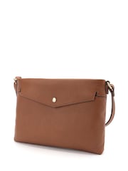 Fiorelli Hannah Pocket Cross-Body Brown Bag - Image 3 of 4