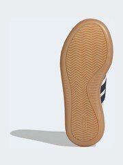 adidas White Barreda Decode Elastic Lace Kids Trainers - Image 8 of 10