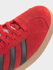 adidas Originals Red Gazelle Trainers - Image 10 of 11