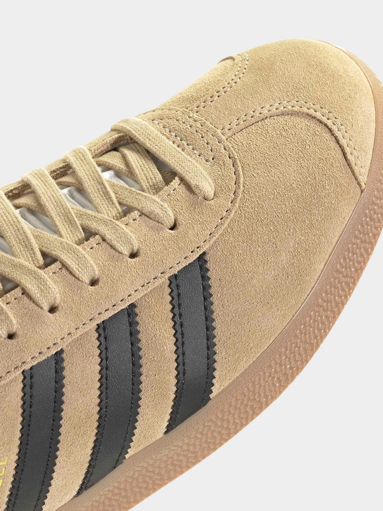 Buy adidas Originals Brown/Black Gazelle Trainers from Next USA Buy adidas Originals Brown/Black Gazelle Trainers from Next USA