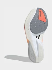 adidas White Adizero Boston 13 Running Trainers - Image 14 of 16