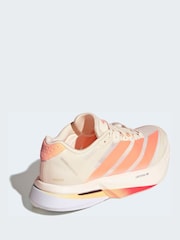 adidas White Adizero Boston 13 Running Trainers - Image 4 of 9