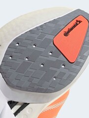 adidas White Adizero Boston 13 Running Trainers - Image 9 of 9