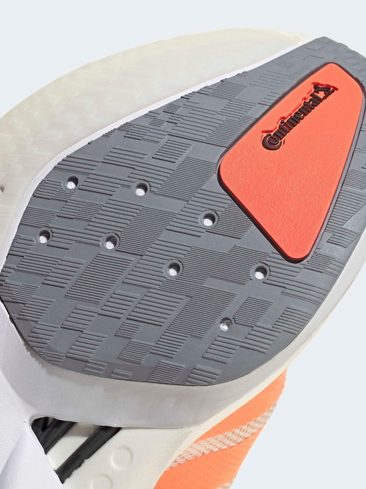 adidas White Adizero Boston 13 Running Trainers - Image 9 of 9