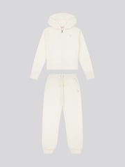 U.S. Polo Assn. White Girls Relaxed Fit Zip Hoodie and Joggers Set - Image 7 of 11