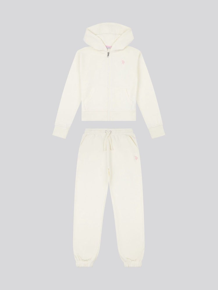 Clothing White Polo Hoodie Zip Up Polo Ralph Lauren Logo-print Zip - Main Image