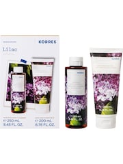 Korres Lilac Shower Gel and Body Milk Gift Set - Image 2 of 5