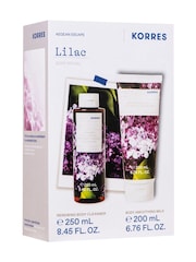 Korres Lilac Shower Gel and Body Milk Gift Set - Image 4 of 5