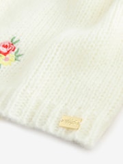 Laura Ashley Ecru Embroidered Floral Cardigan - Image 2 of 3