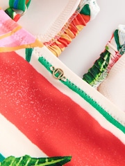 Rød/Grønn Tropical - Tankini-topp med magekontroll - Bilde 8 av 8