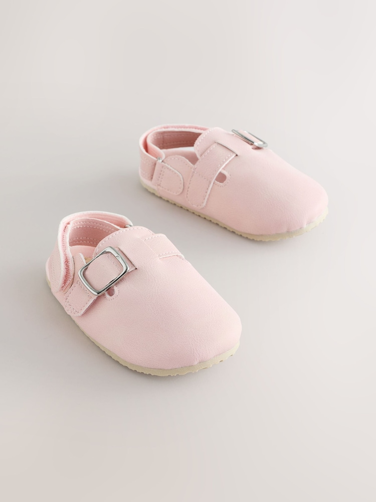 Pink Baby Clogs (0-18mths) - Image 1 of 5 Pink Baby Clogs (0-18mths) - Image 1 of 5