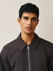 Brown Smart Technical Showerproof Jacket - Image 4 of 12