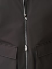 Brown Smart Technical Showerproof Jacket - Image 6 of 12