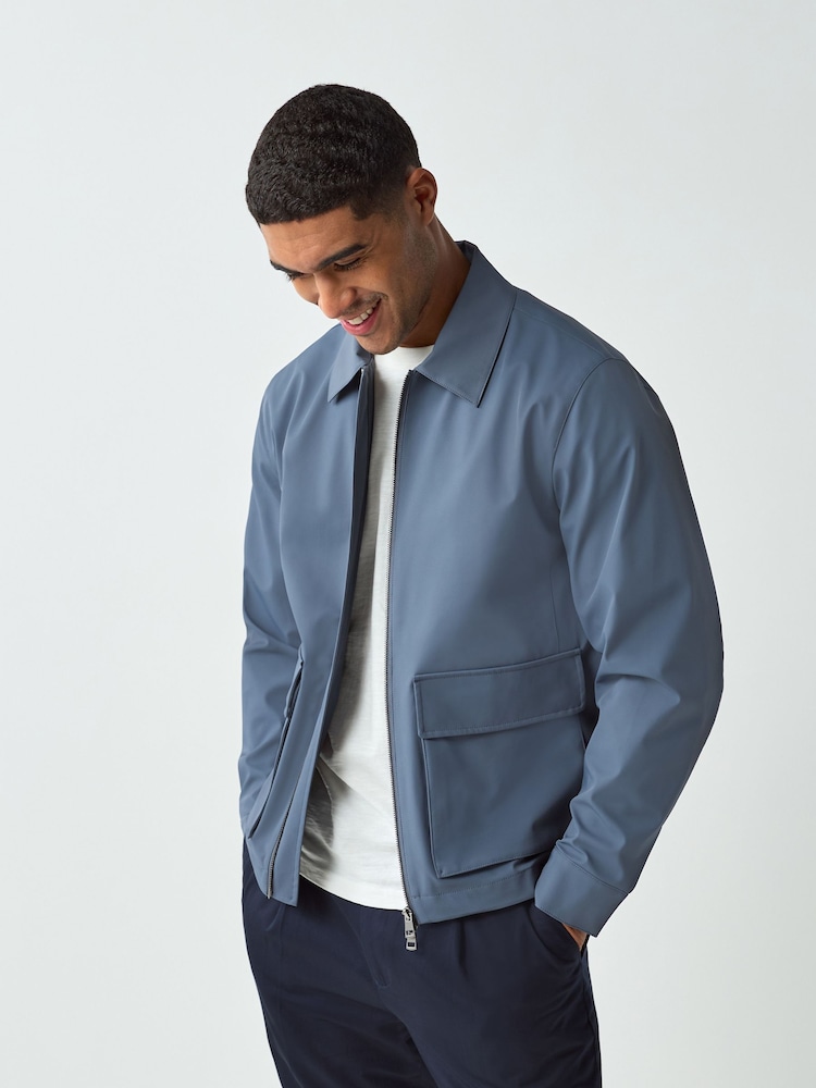 Blue Smart Technical Showerproof Jacket - Image 1 of 14