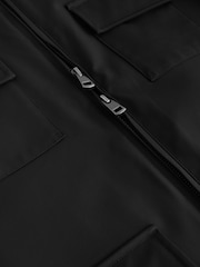 Black Smart Technical Showerproof Four Pocket Field Jacket - Image 11 of 11