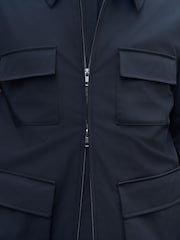 Black Smart Technical Showerproof Four Pocket Field Jacket - Image 5 of 11