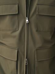 綠色 - Smart Technical Showerproof Four Pocket Field Jacket - 圖片 12/12