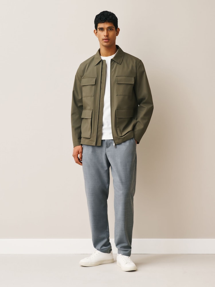 綠色 - Smart Technical Showerproof Four Pocket Field Jacket - 圖片 2/12 綠色 - Smart Technical Showerproof Four Pocket Field Jacket - 圖片 2/12