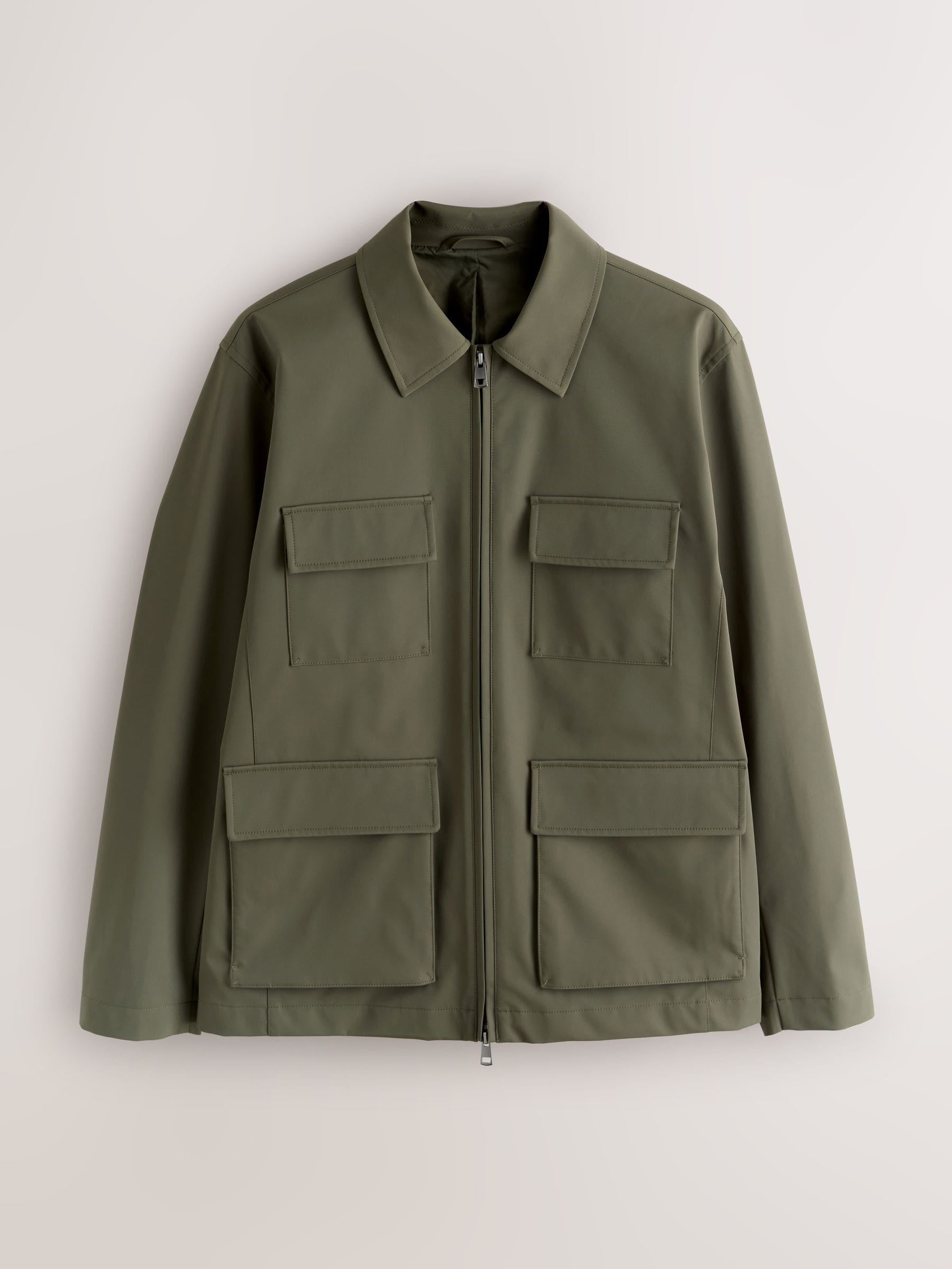 Buy Green Smart Technical Showerproof Four Pocket Field Jacket