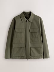綠色 - Smart Technical Showerproof Four Pocket Field Jacket - 圖片 6/12