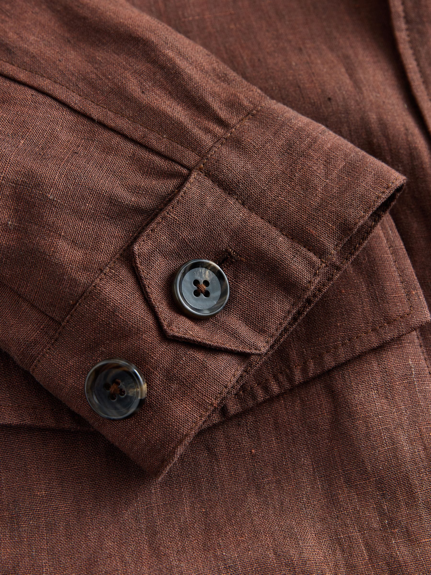 Buy Brown Linen Four Pocket Field Jacket from the Next UK online shop