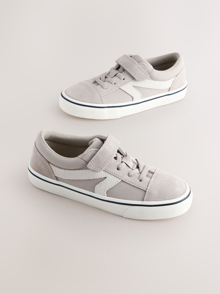 Neutral Touch Fastening Elastic Lace Trainers - Image 1 of 5