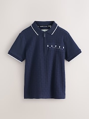Baker by Ted Baker Textured Polo Shirt - Image 1 of 5