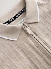 Baker by Ted Baker Textured Polo Shirt - Image 3 of 6