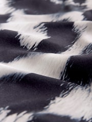 Mono Animal Tipped Soft Touch Slinky Polyamide Short Sleeved Top - Image 8 of 8