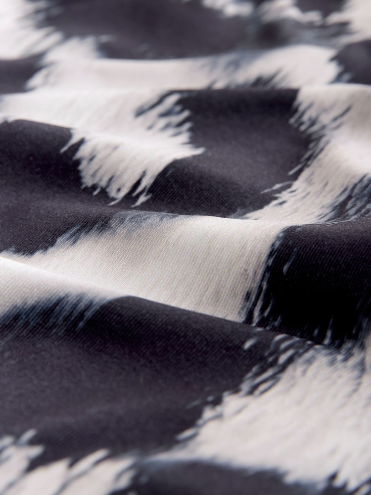 Mono Animal Tipped Soft Touch Slinky Polyamide Short Sleeved Top - Image 8 of 8 Mono Animal Tipped Soft Touch Slinky Polyamide Short Sleeved Top - Image 8 of 8