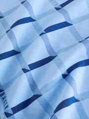 أزرق طبعة بالكامل - قميص بولو من Baker by Ted Baker  - صورة 9 من 10