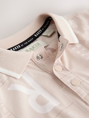 صخري - طبعة خطاب - قميص بولو من Baker by Ted Baker  - صورة 10 من 10