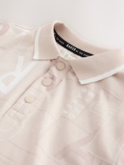 صخري - طبعة خطاب - قميص بولو من Baker by Ted Baker  - صورة 8 من 10