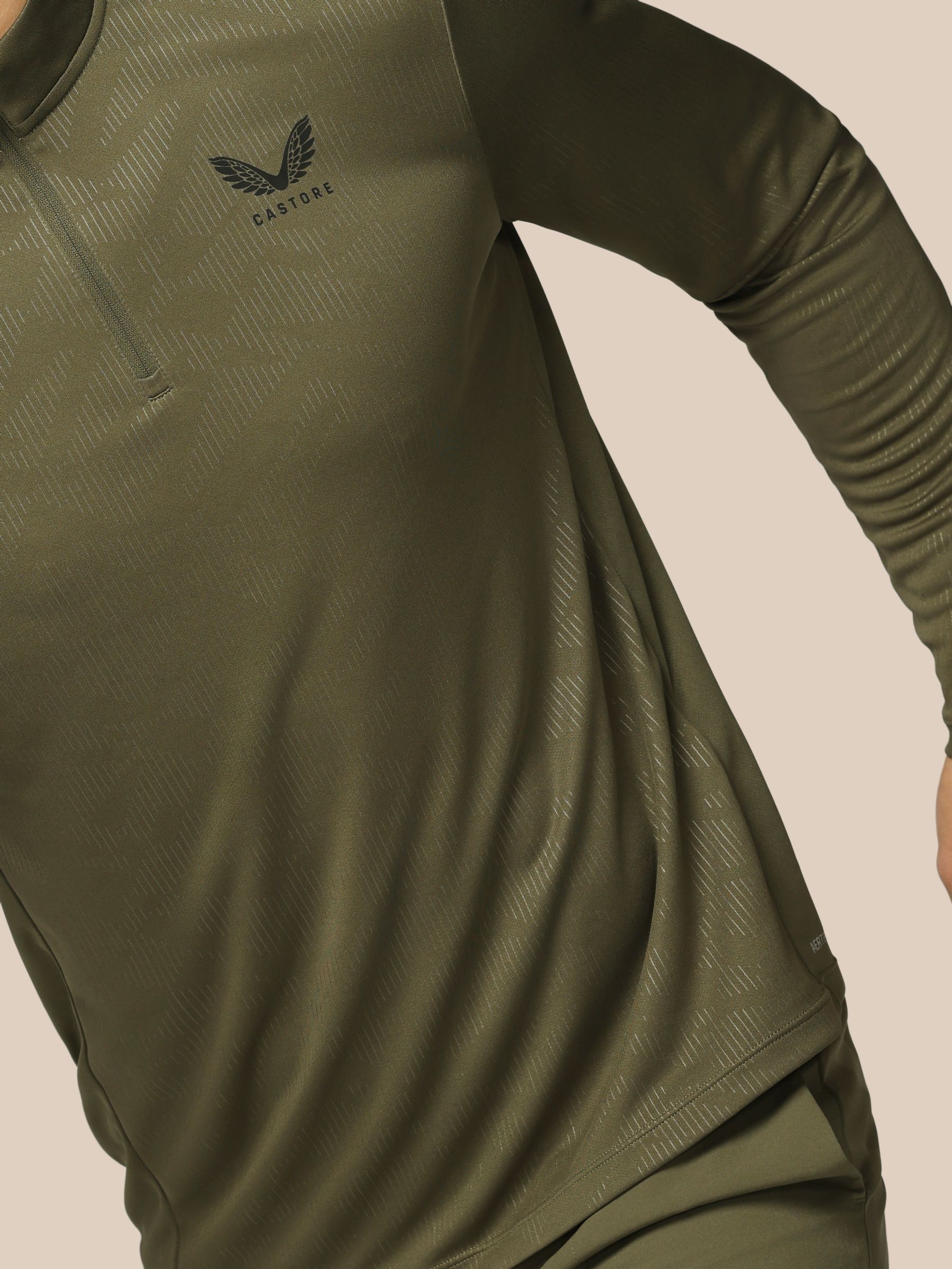 Buy Castore Green Adapt Training Quarter Zip Top from Next USA