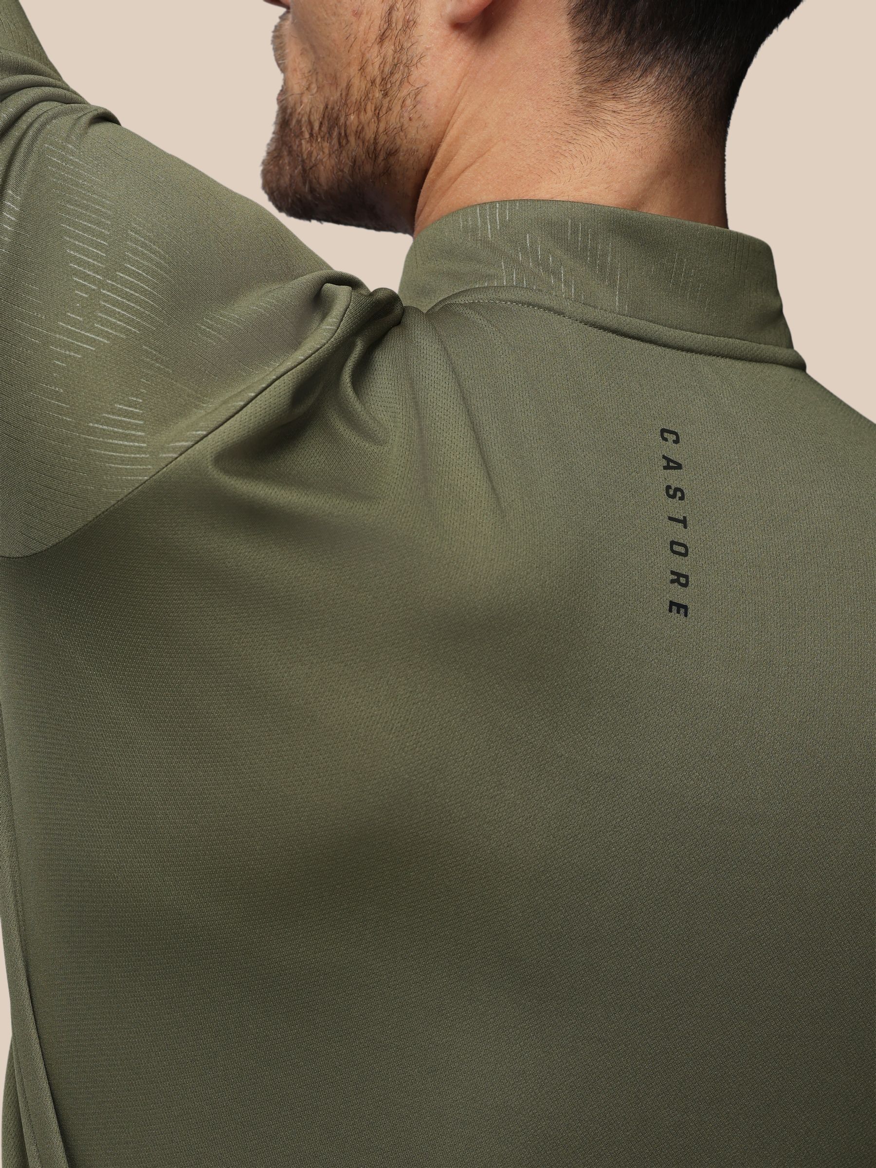 Buy Castore Green Adapt Training Quarter Zip Top from Next USA